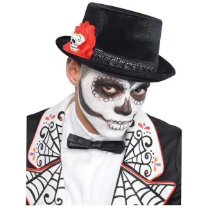 Day Of The Dead Adult Top Hat