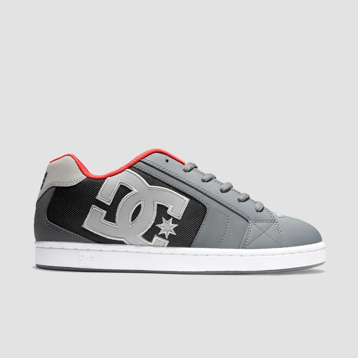 DC Net Shoes - Grey/Black/Red