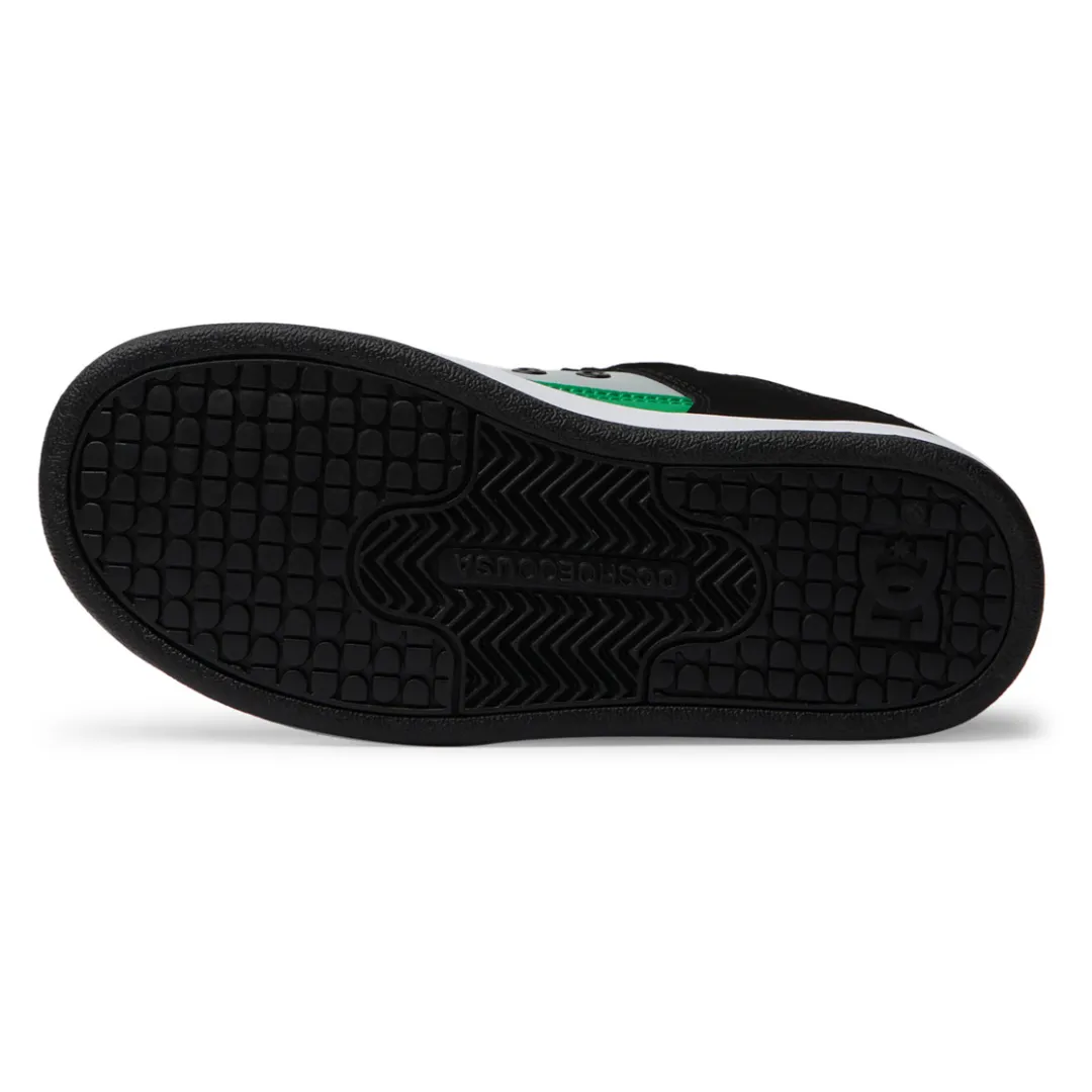DC Youth Manteca 4 V Shoes - Black/Kelly Green