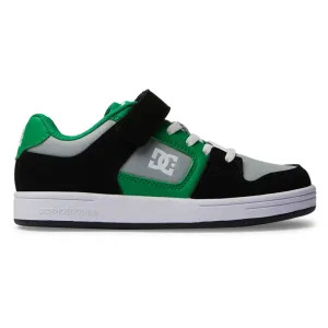 DC Youth Manteca 4 V Shoes - Black/Kelly Green