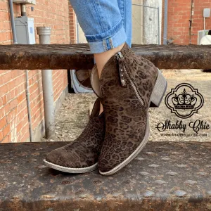 Divine Gypsy Jazz Booties - Taupe