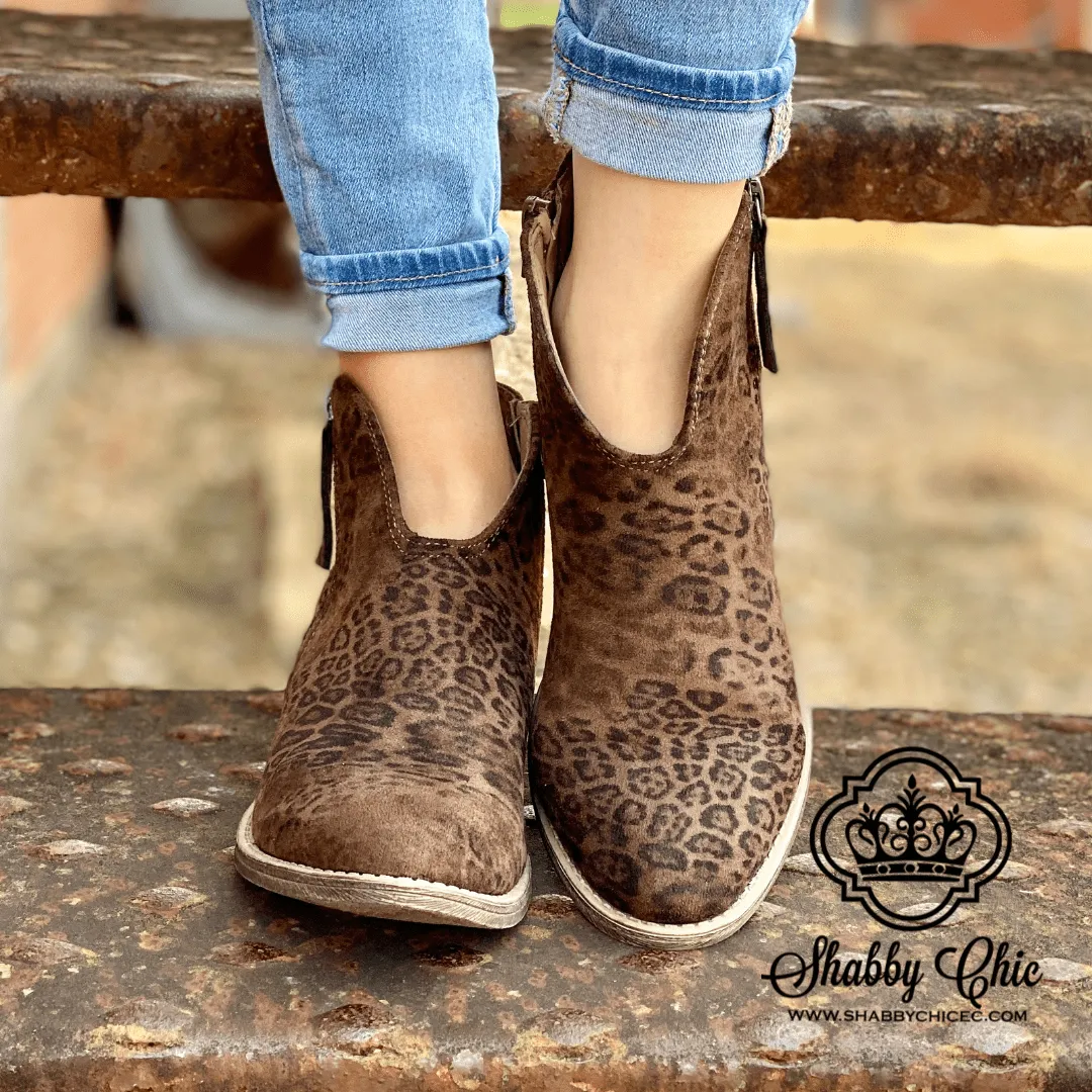 Divine Gypsy Jazz Booties - Taupe
