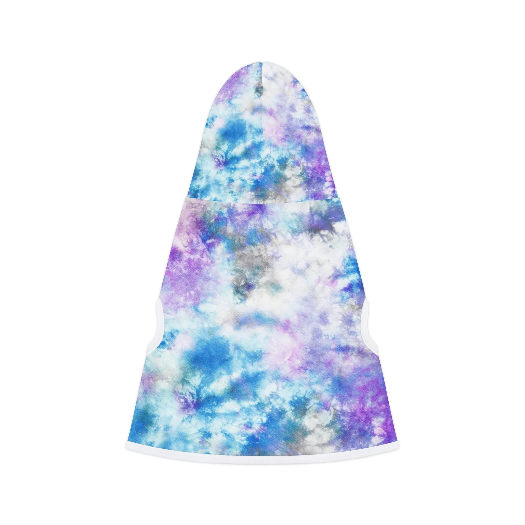 Dog Hoodie Sweater, Tie Dye Purple - Comfortable Dog Clothes