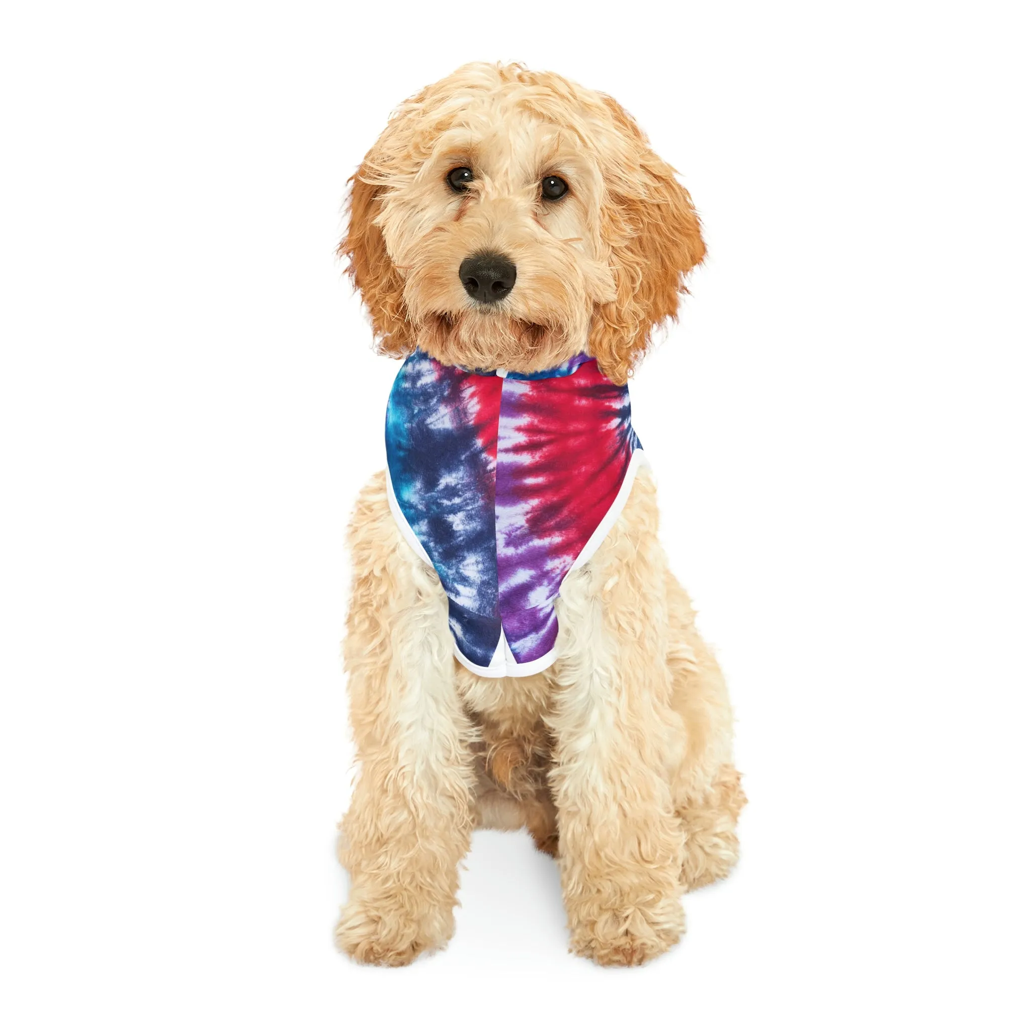 Dog Hoodie Sweater, Tie Dye Red - Comfortable Dog Clothes