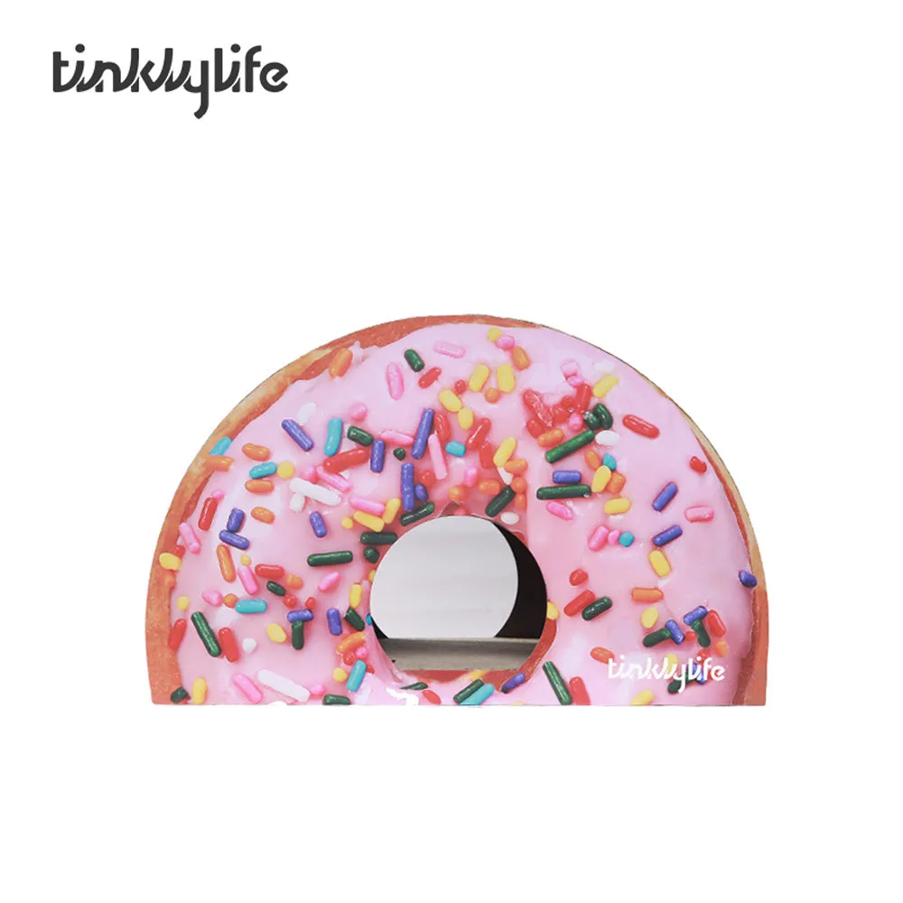 Donut or Pizza shaped PET FASHION DESIGN FOOD ELEMENTS CAT HOUSE & SCRATCHER