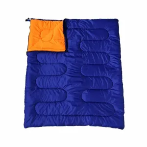Double, Couple Camping/Caravan Outdoor Sleeping Bag Extra Room Warm Comfortable