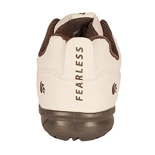 DSC Beamer Cricket Shoe for Men & Boys (Light Weight | Economical | Durable | Size UK: 10) Grey-White
