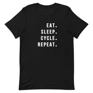 Eat Sleep Cycle Repeat Shirt