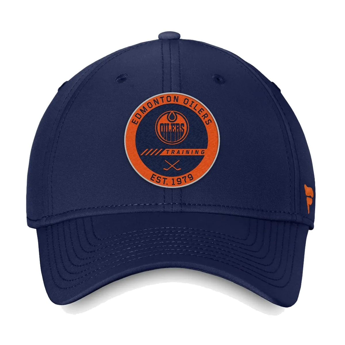 Edmonton Oilers Fanatics Authentic Pro Training Camp Flexfit Hat