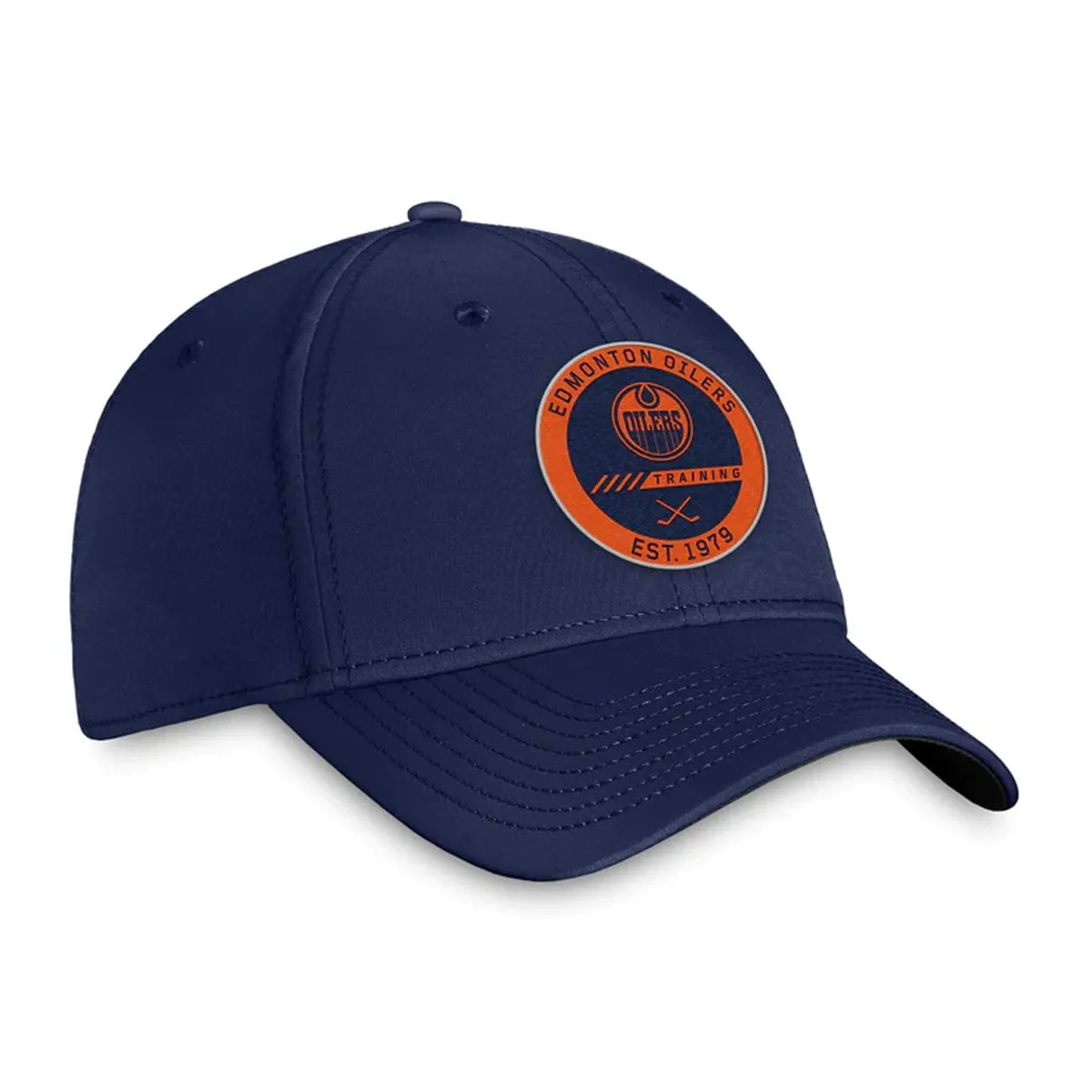 Edmonton Oilers Fanatics Authentic Pro Training Camp Flexfit Hat