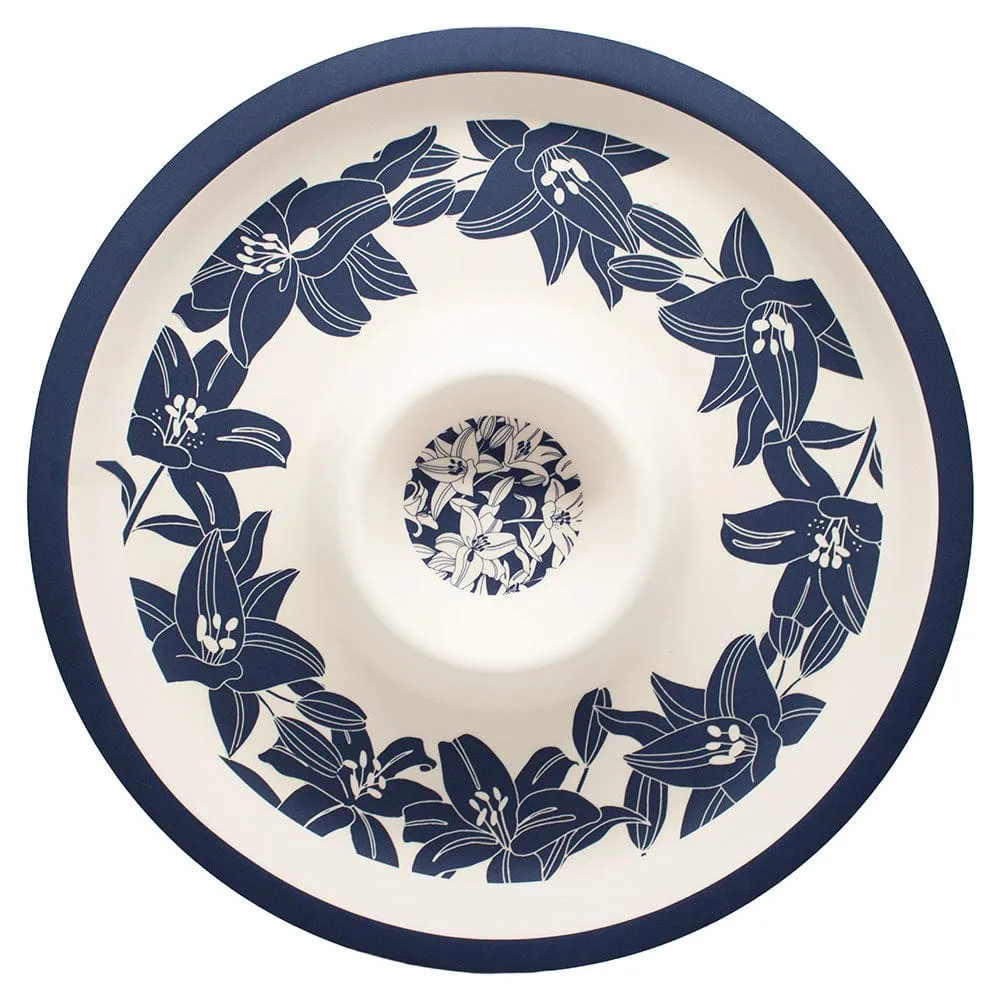 Eetrite Bamboo Fibre Chip & Dip Platter, 36cm LC1007