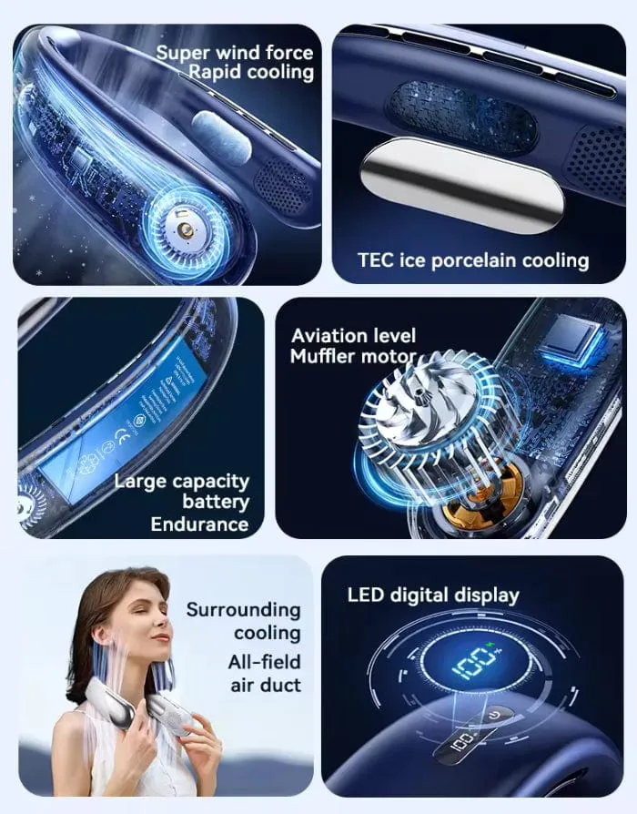 Electronic Neck Fan