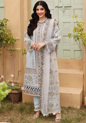 ELF-7 Tiara | Elaf Luxury Festive Lawn Collection 2022 | Unstitched Embroidered Lawn Suits