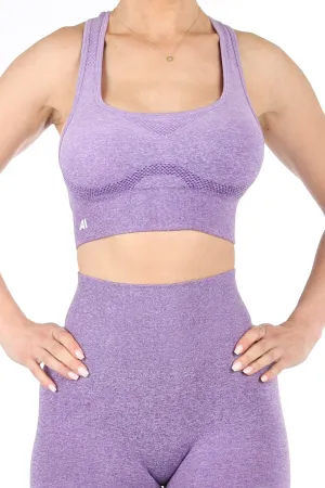 Ella Ombre Sports Bra Purple