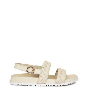 Ella Sandal | Stone Calf