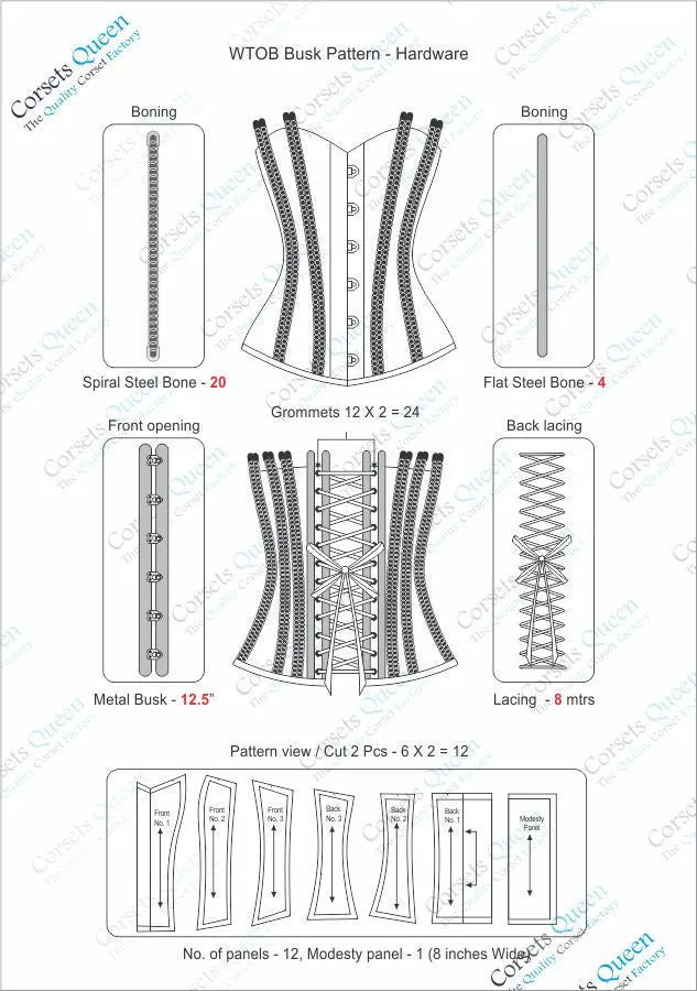 Emilia Waist Training Corset