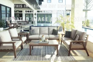 Emmeline Outdoor Sofa with Coffee Table