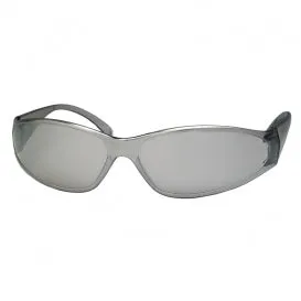 ERB Boas Safety Glasses - Smoke Frame - Indoor/Outdoor Mirror Lens (15308)
