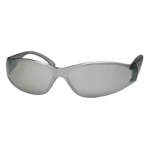 ERB Boas Safety Glasses - Smoke Frame - Indoor/Outdoor Mirror Lens (15308)