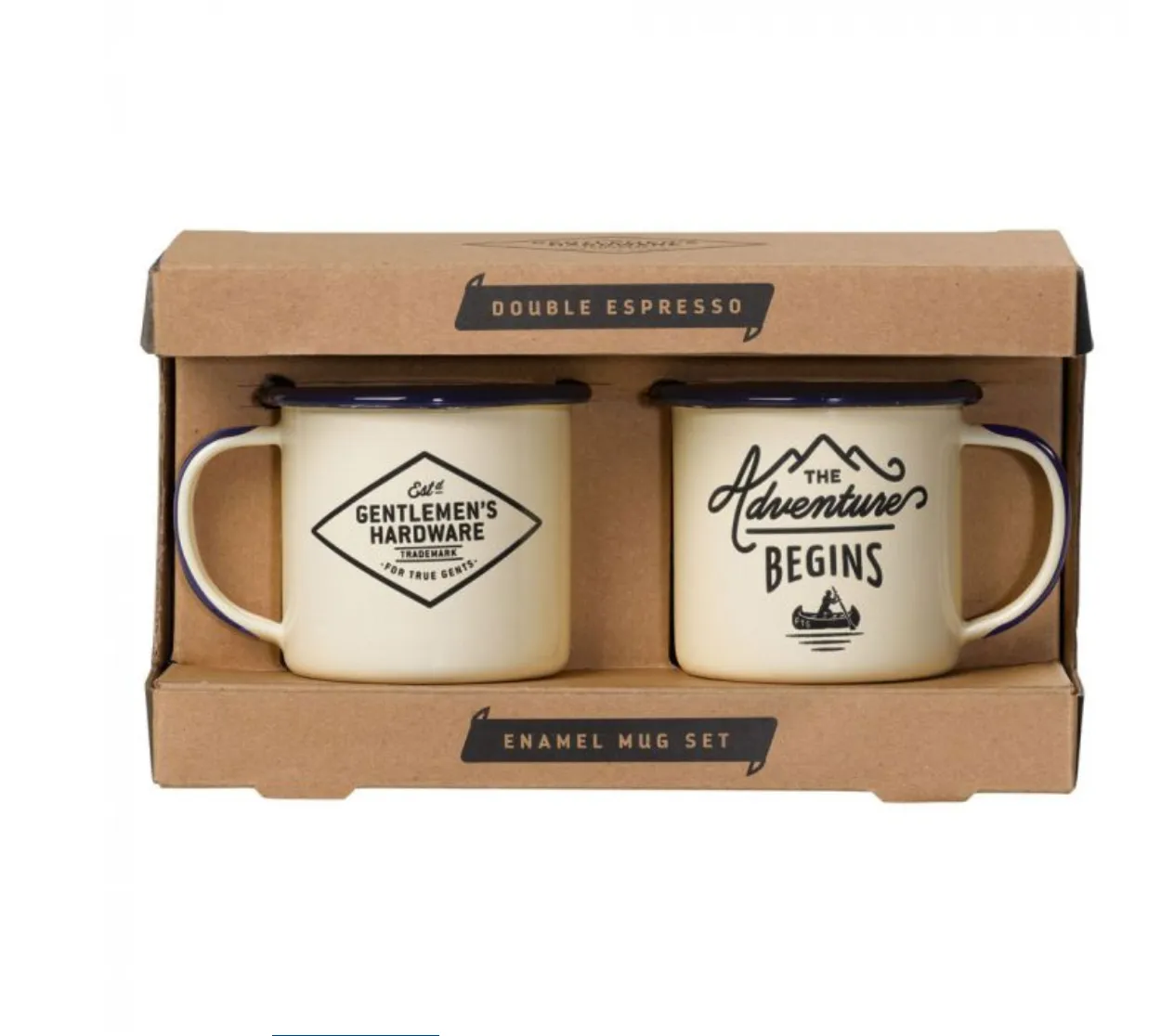 Espresso enamel set - Adventure