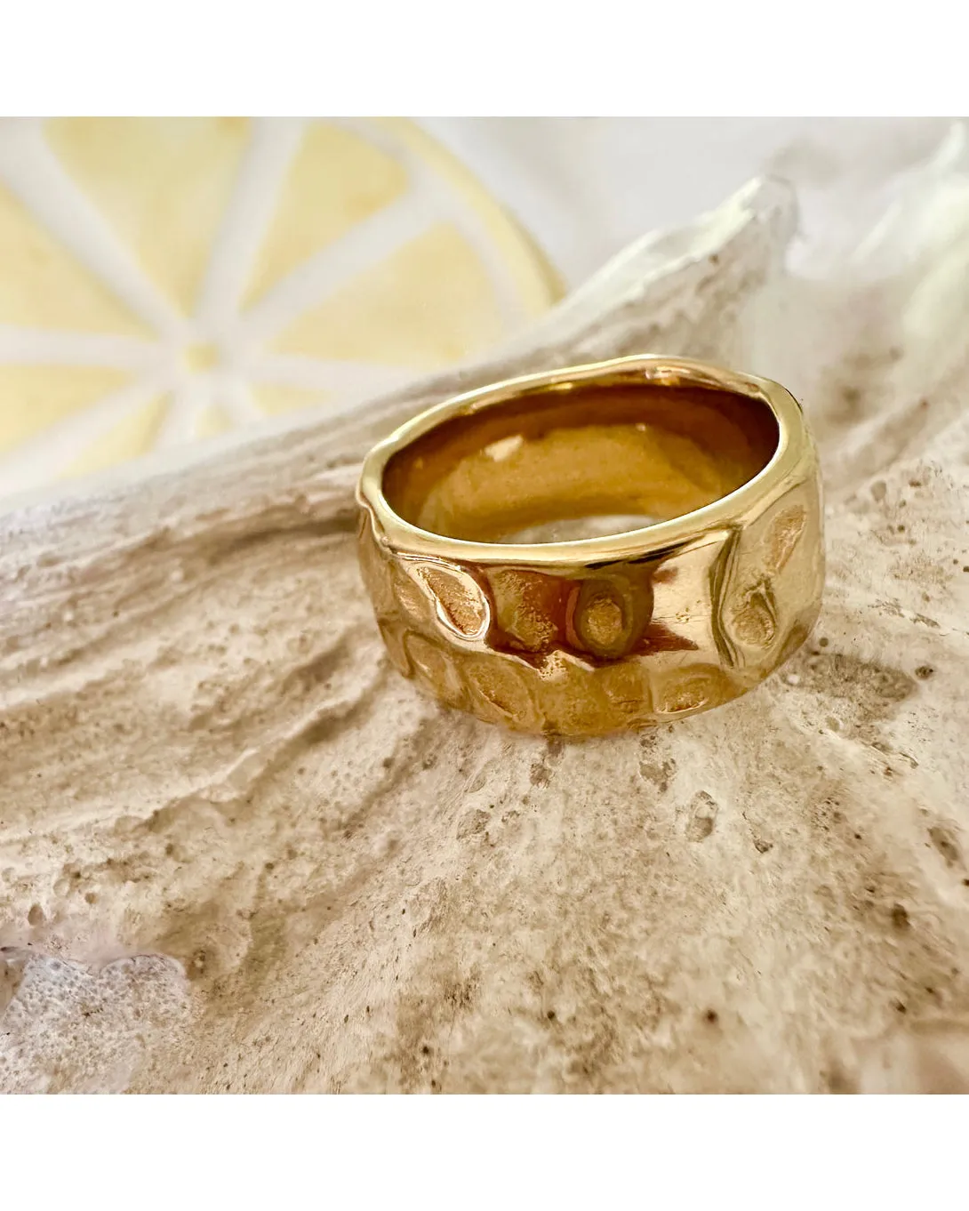 Ever Jewellery Brooklyn Ring - Gold
