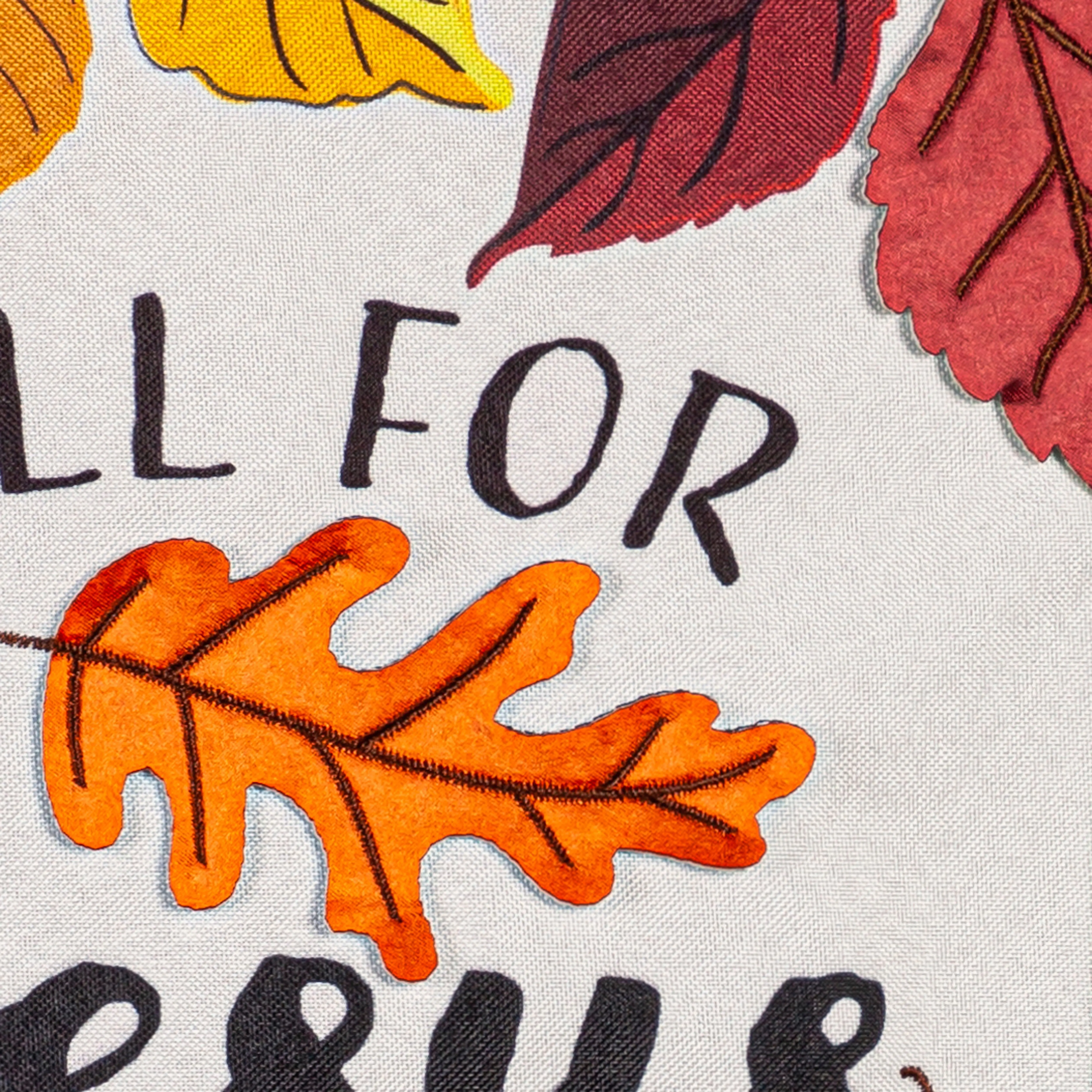 Fall for Jesus Garden Linen Flag,14l11074