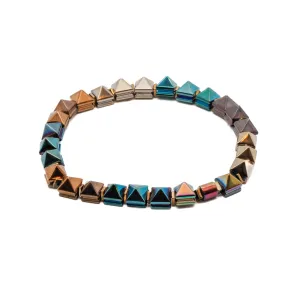 Fancy Hematite Stone Beaded Ankle Bracelet