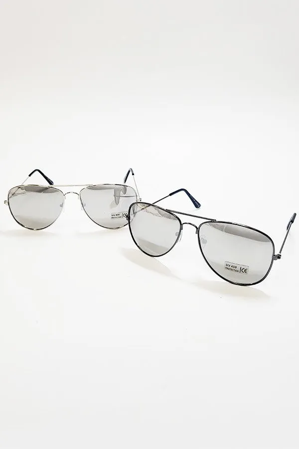 Fashion Aviator Sunglasses
