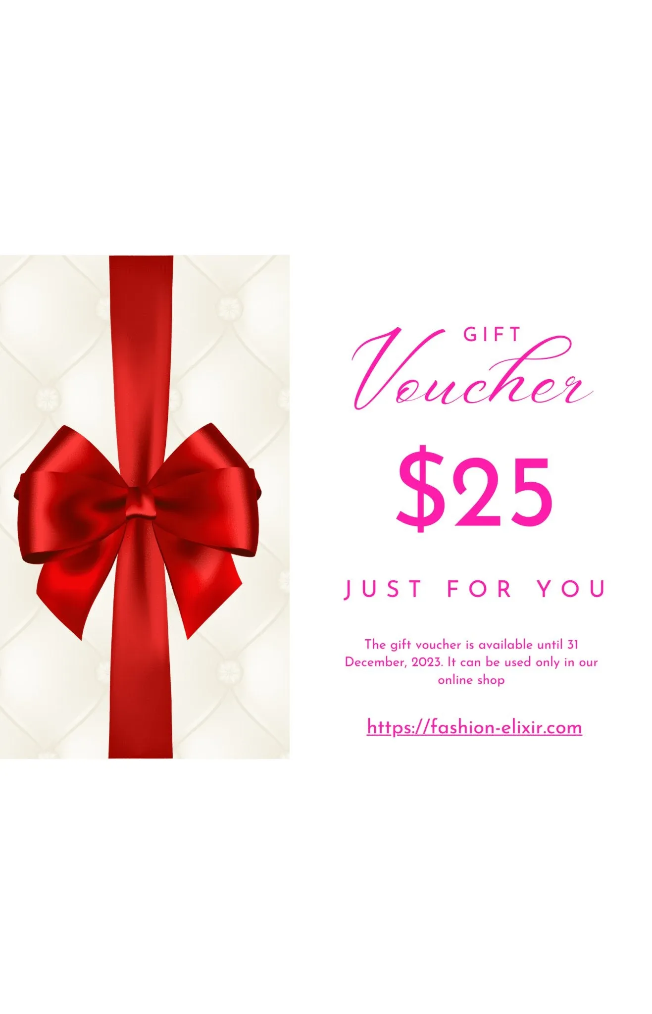 Fashion Elixir Gift Card
