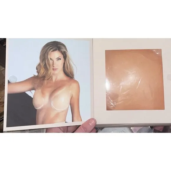 Fashion Forms 16541 Womens Voluptuous Silicone Lift Bra Backless DD Nude