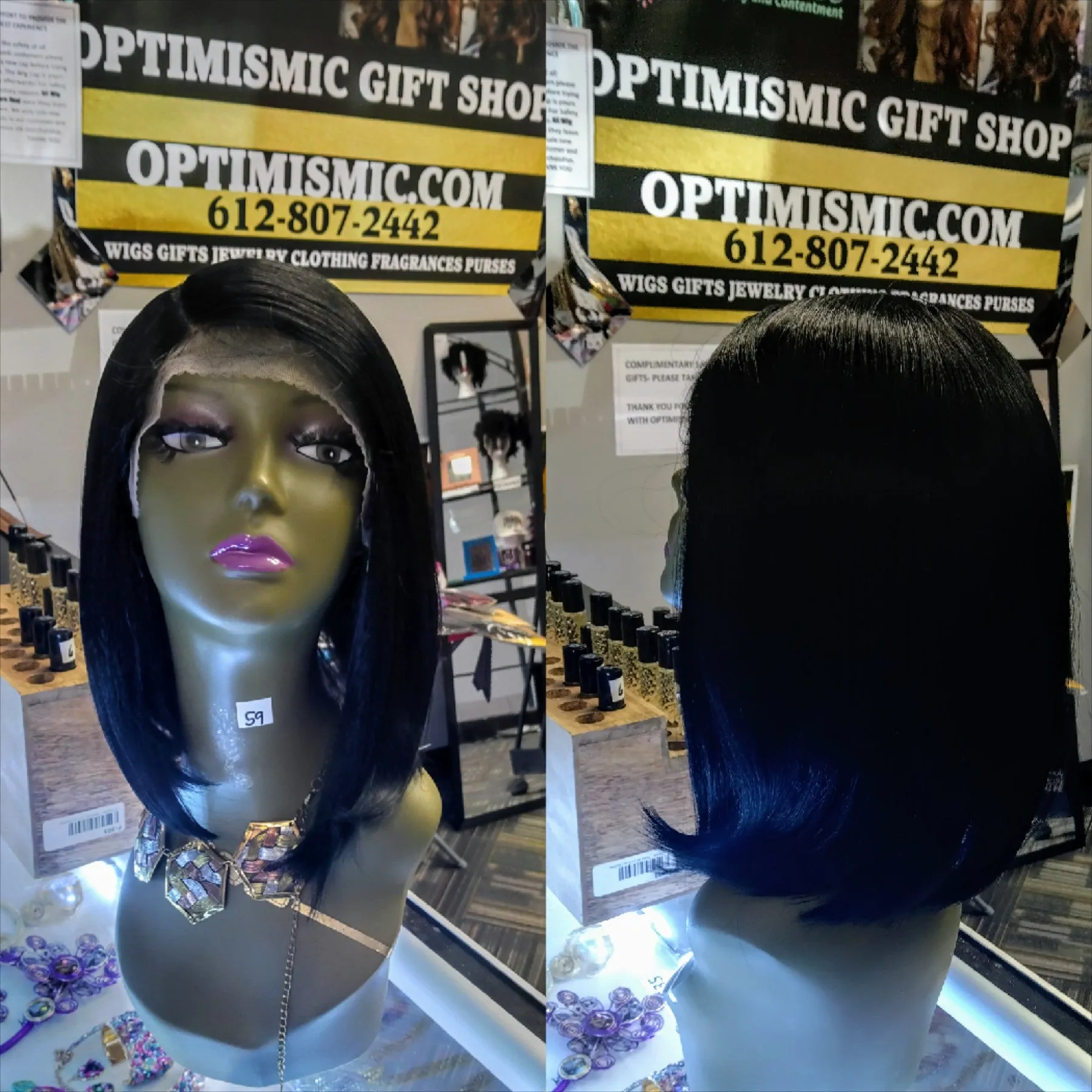 Fashion Synthetic Bob Hair Wigs $25 Optimismic Wigs and Gifts West St Paul MN