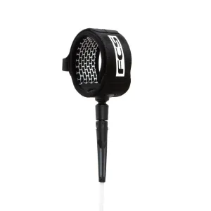 FCS ALL ROUND ESSENTIAL LEASH 7' WHITE/BLACK
