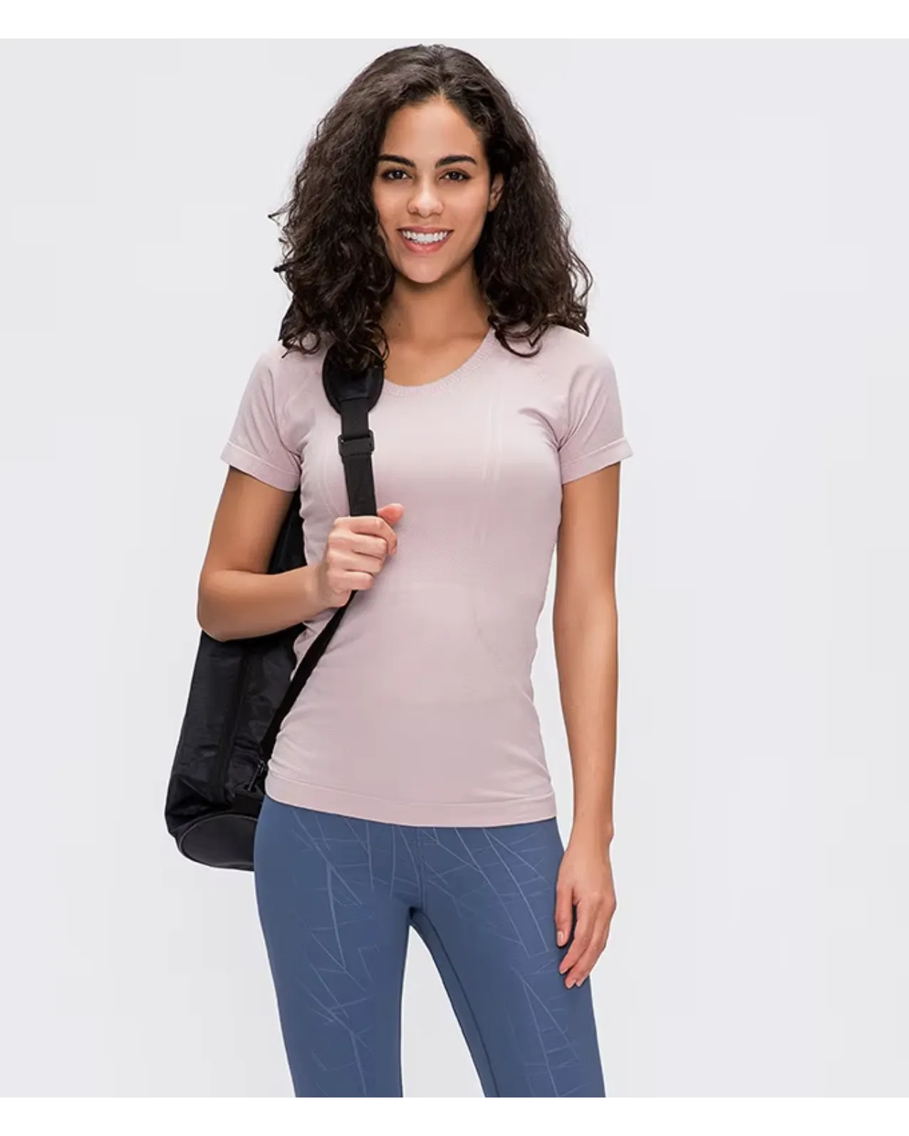 Fearless Club Glow Tee - Blush