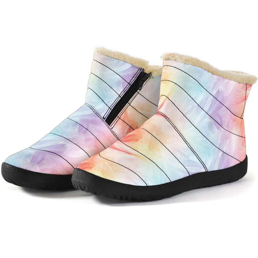 Feathers Cozy Winter Boots