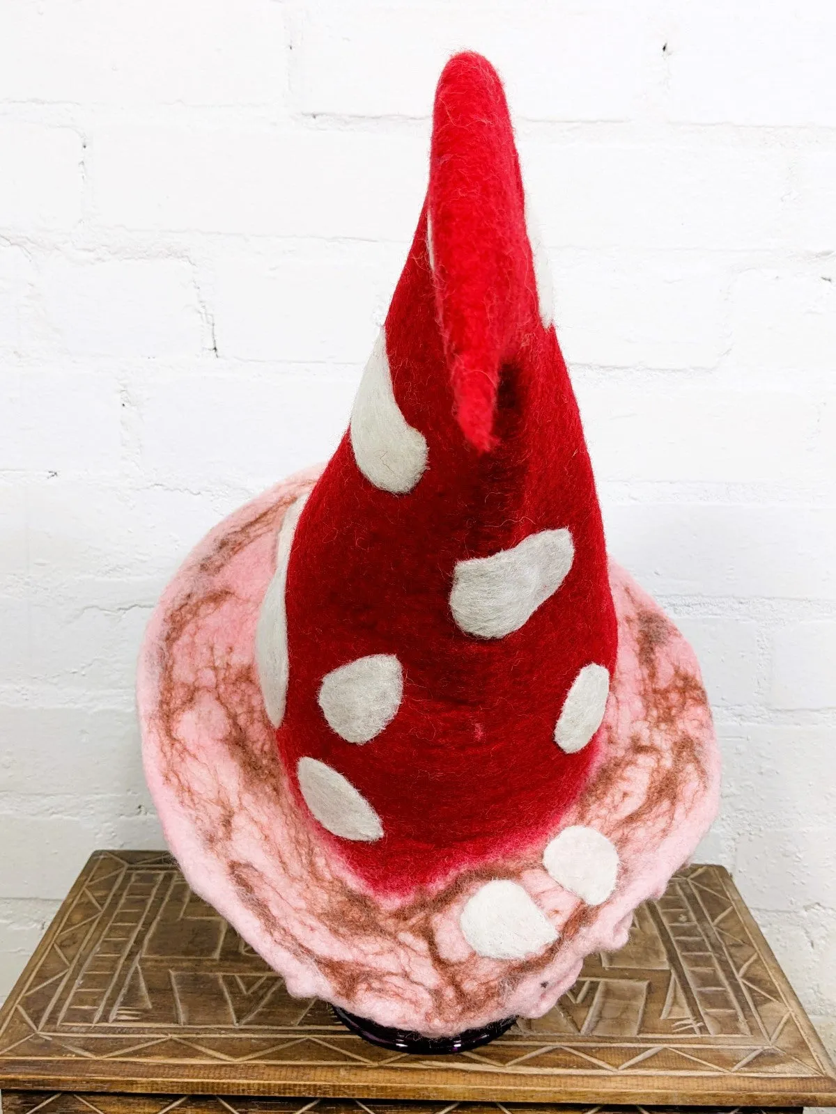 Felt Mushroom Hat