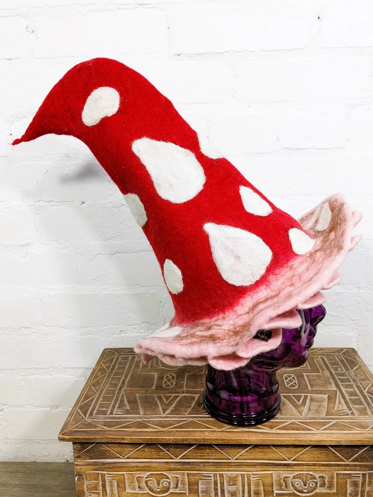 Felt Mushroom Hat