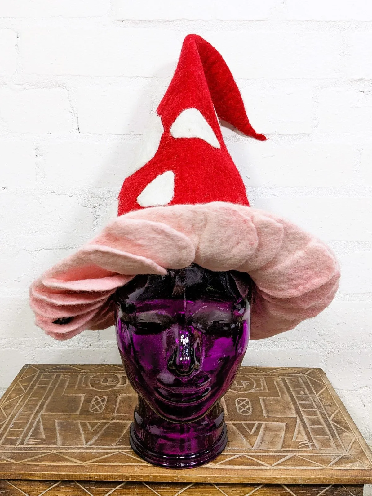 Felt Mushroom Hat