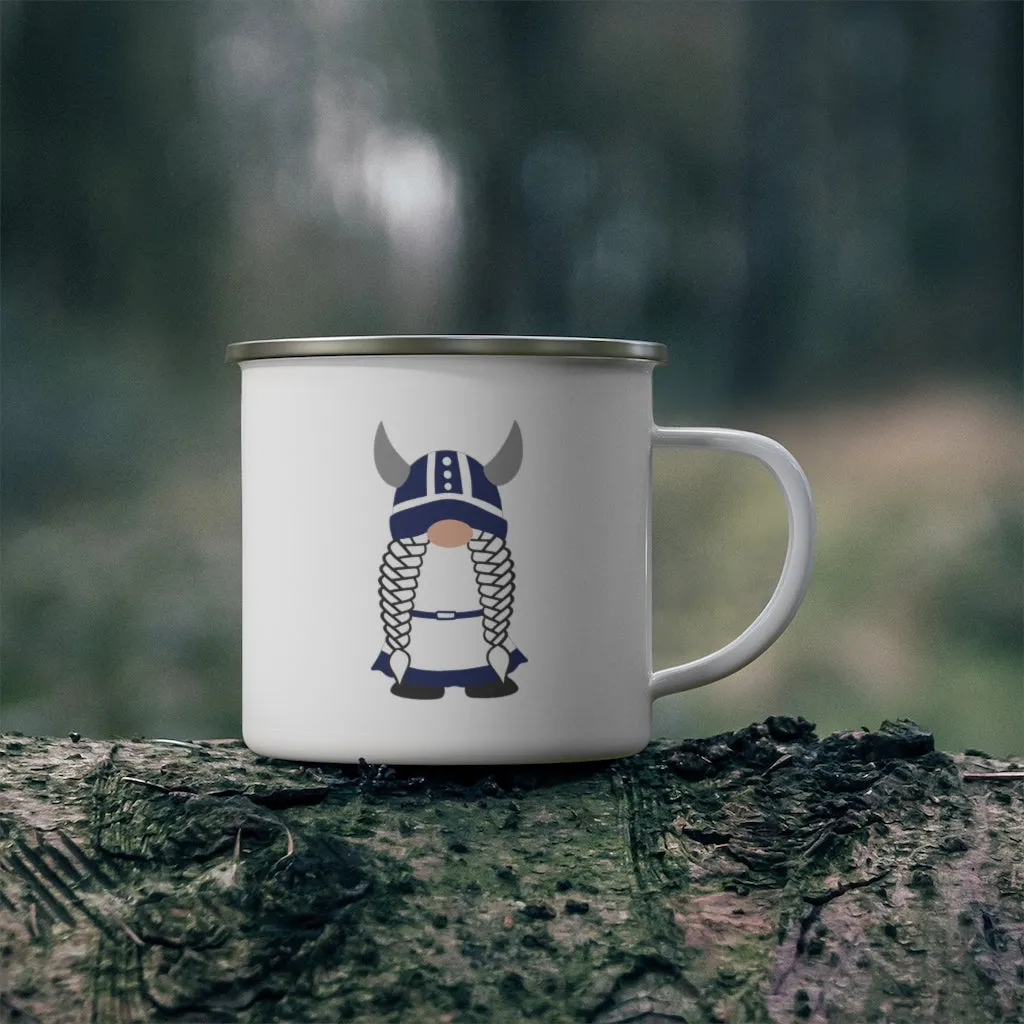 Finnish Viking Girl Gnome Camping Mug