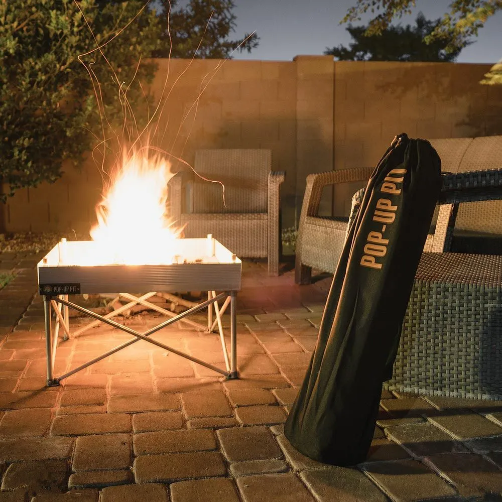 Fireside Outdoor Pop-Up Pit