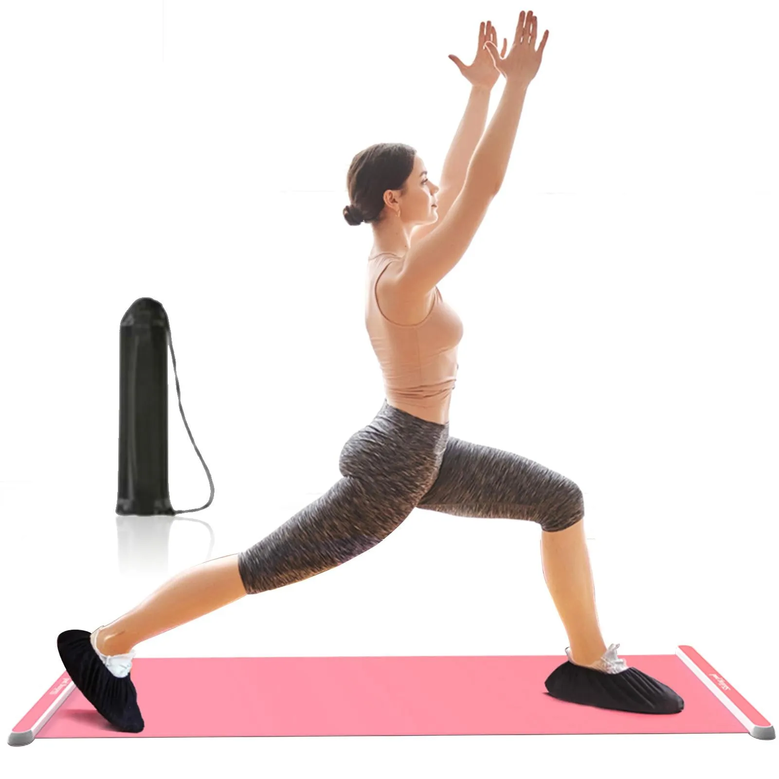 Fitness Board Slide Mat Home Gym Exercise 180x50cm