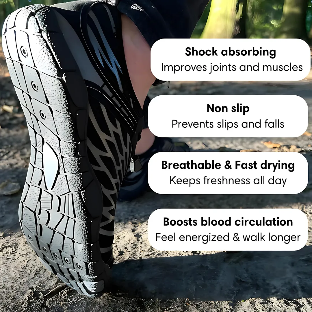 Flow Series x Stratus – Ergonomic & Supportive Barefoot Shoes (Unisex)