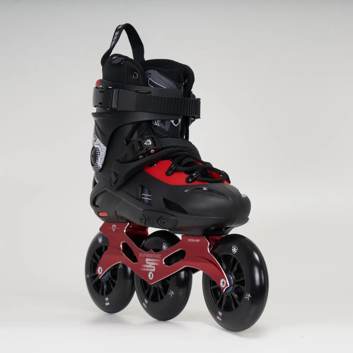 Flying Eagle F110H Optimum Inline Skates - Unisex - Black/Red