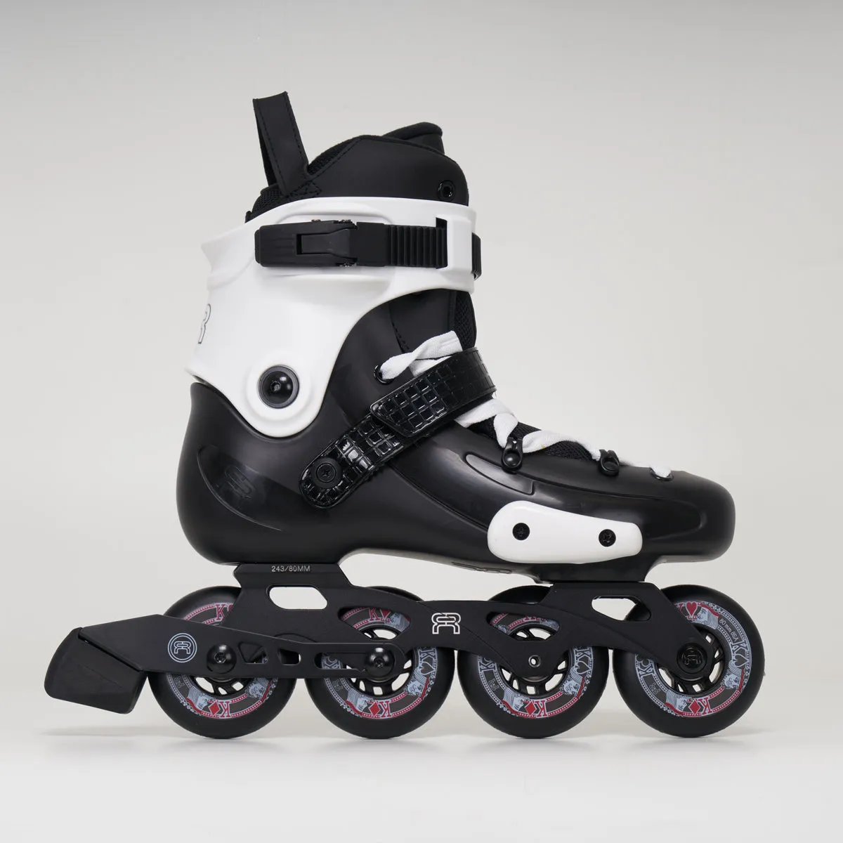 FR Skates FRW 80 (FRX Women's) - Black/White