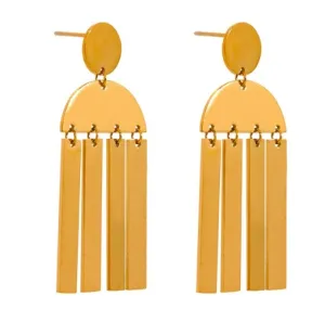 Fringes earring