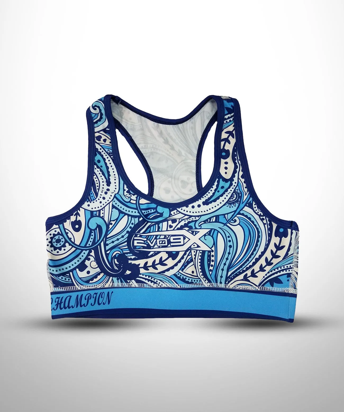 Full dye Sublimated sports Bra