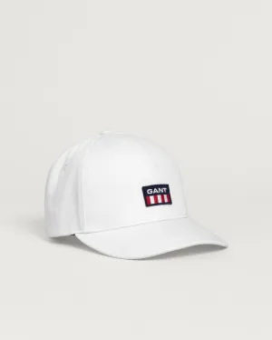Gant Retro Shield Cap White
