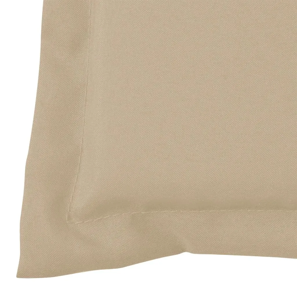 Garden Bench Cushion Beige 70.9"x19.7"x1.2"