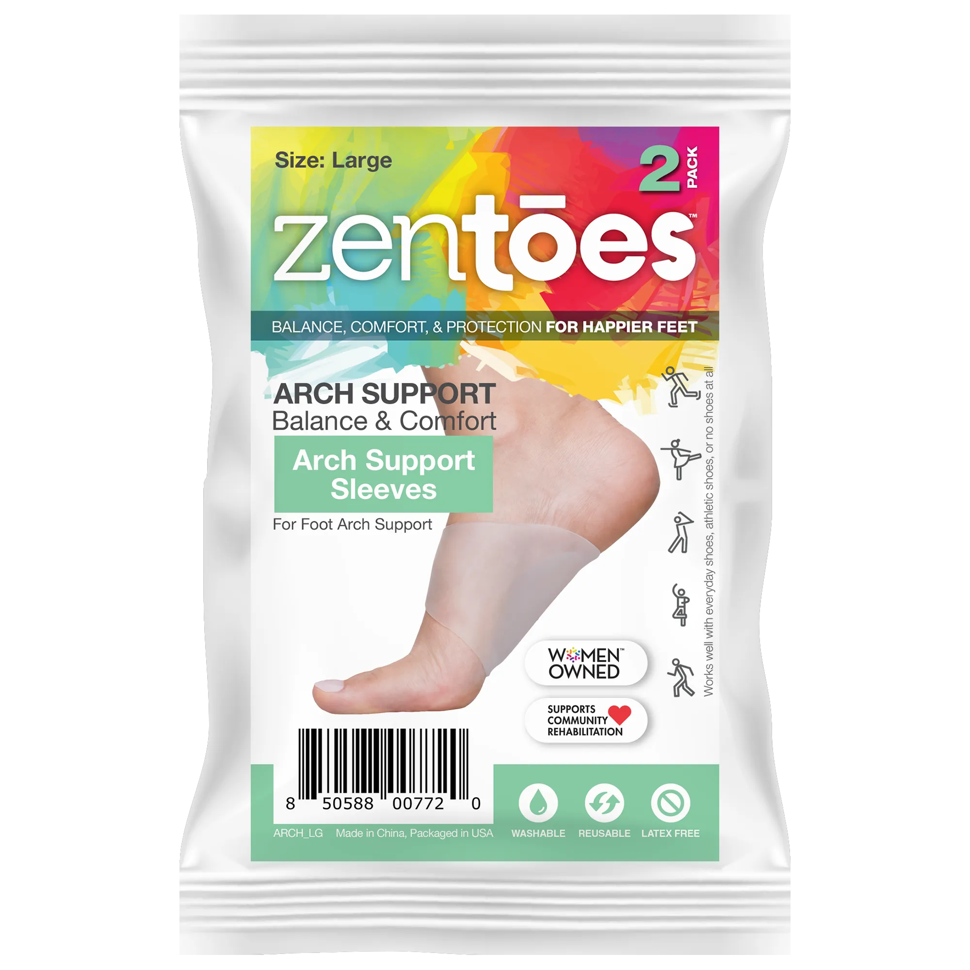 Gel Arch Support Sleeves