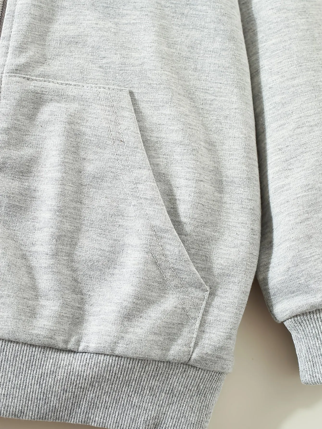 Girls' Stylish Hooded Zipper Jacket
