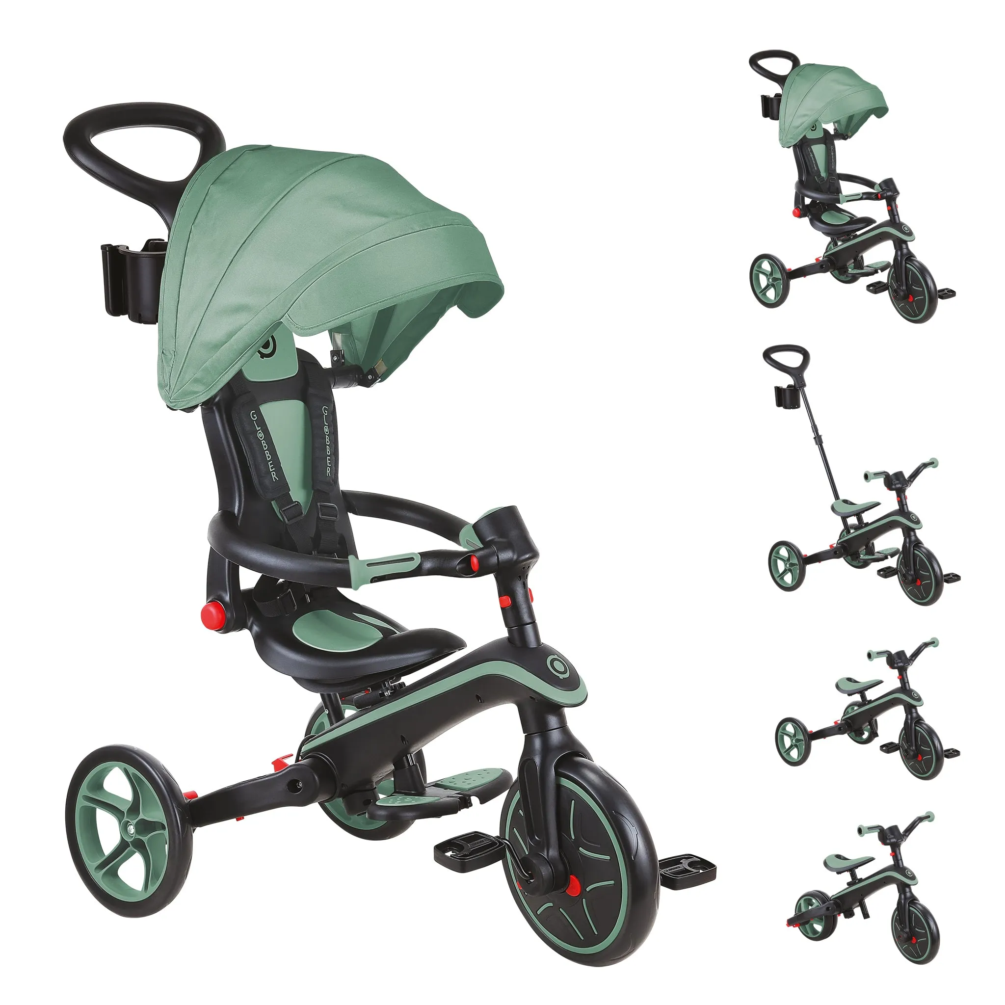 Globber Explorer Trike Foldable 4 in 1